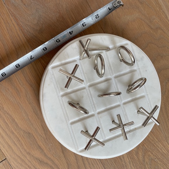 White marble tic tax toe - Picture 2 of 3